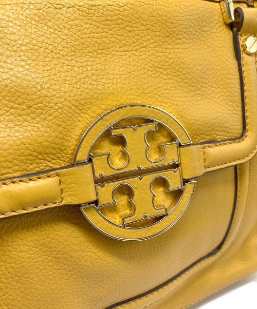 TORY BURCH（トリーバーチ）TORY BURCH (トリーバーチ) 2WAYハンドバッグ イエローの古着・服飾アイテム