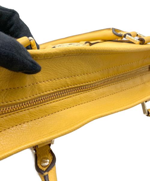 TORY BURCH（トリーバーチ）TORY BURCH (トリーバーチ) 2WAYハンドバッグ イエローの古着・服飾アイテム