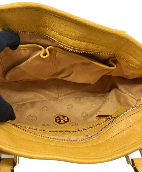 TORY BURCH（トリーバーチ）TORY BURCH (トリーバーチ) 2WAYハンドバッグ イエローの古着・服飾アイテム