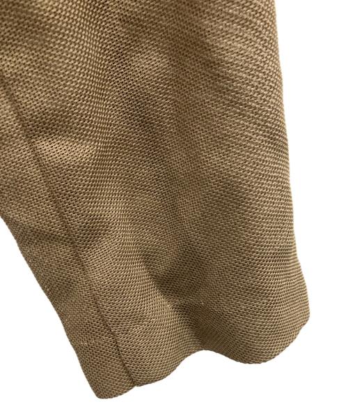 La boutique BonBon（ラブティックボンボン）La boutique BonBon (ラブティックボンボン) メッシュメタルボタンライトジャケット ブラウン サイズ:SIZEFREEの古着・服飾アイテム