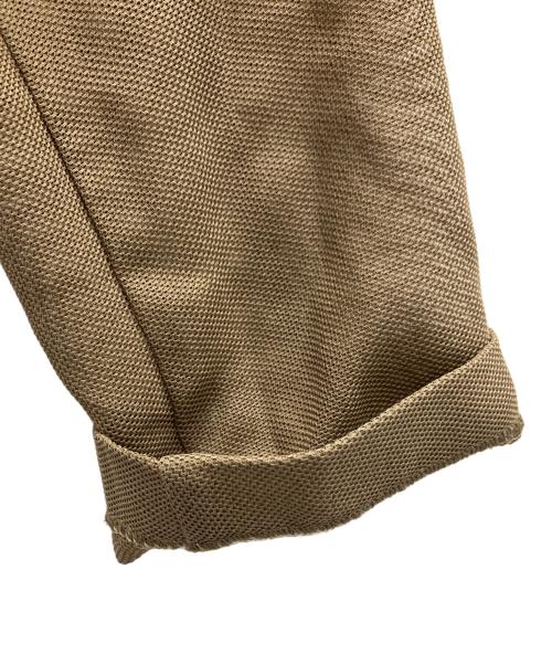 La boutique BonBon（ラブティックボンボン）La boutique BonBon (ラブティックボンボン) メッシュメタルボタンライトジャケット ブラウン サイズ:SIZEFREEの古着・服飾アイテム