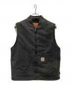 LEVI'Sリーバイス）の古着「デニムボアベスト」｜ブラック