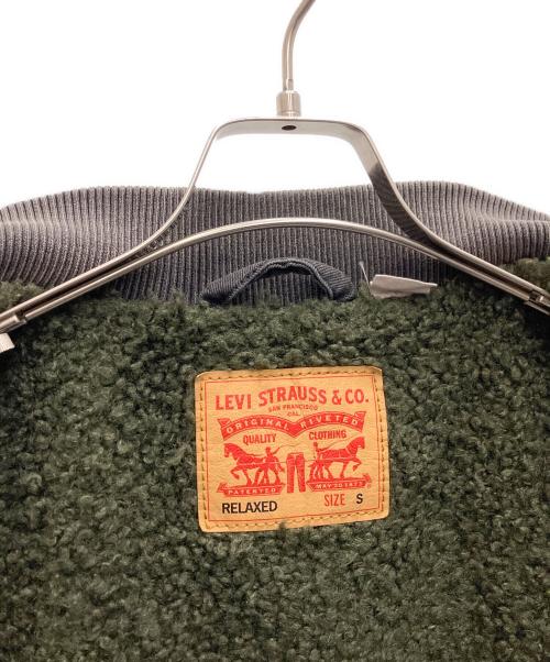 LEVI'S（リーバイス）LEVI'S (リーバイス) デニムボアベスト ブラック サイズ:Sの古着・服飾アイテム