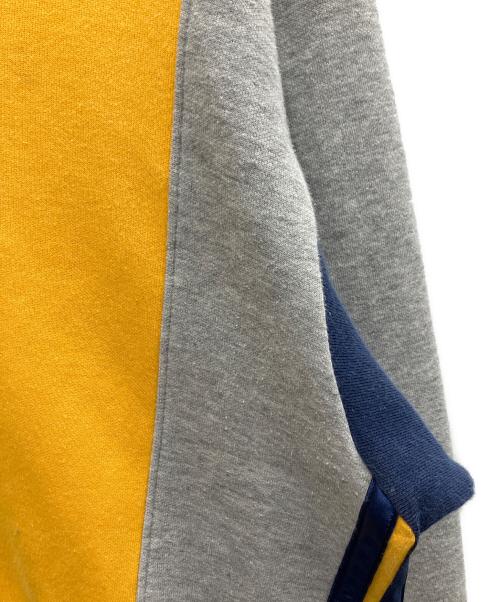 adidas（アディダス）adidas (アディダス) トレーナー グレー×イエロー サイズ:S-Mの古着・服飾アイテム