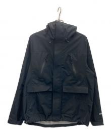 TIGORA（ティゴラ）の古着「ナイロンジャケット」｜ブラック