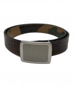 aniaryアニアリ）の古着「レザーベルト」｜ブラウン