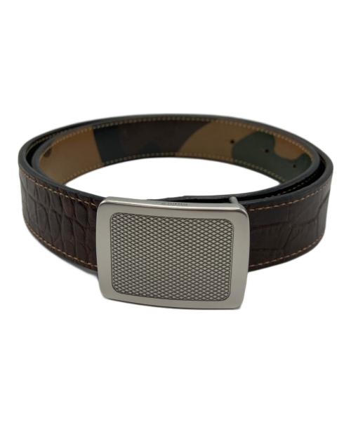 aniary（アニアリ）aniary (アニアリ) レザーベルト ブラウンの古着・服飾アイテム