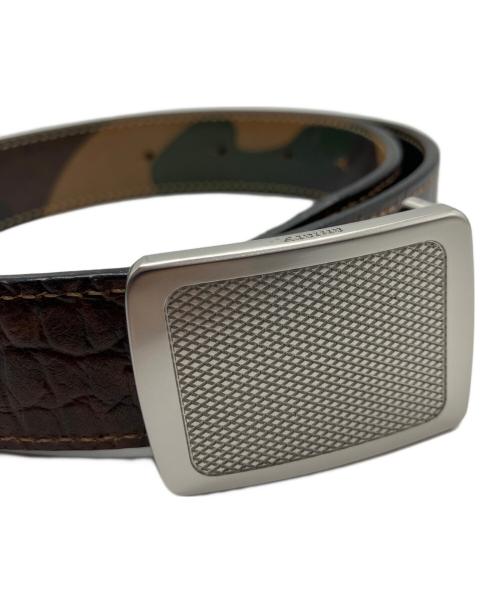 aniary（アニアリ）aniary (アニアリ) レザーベルト ブラウンの古着・服飾アイテム