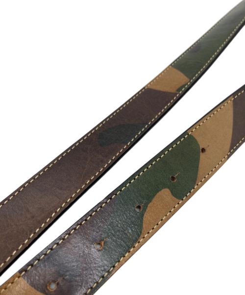 aniary（アニアリ）aniary (アニアリ) レザーベルト ブラウンの古着・服飾アイテム