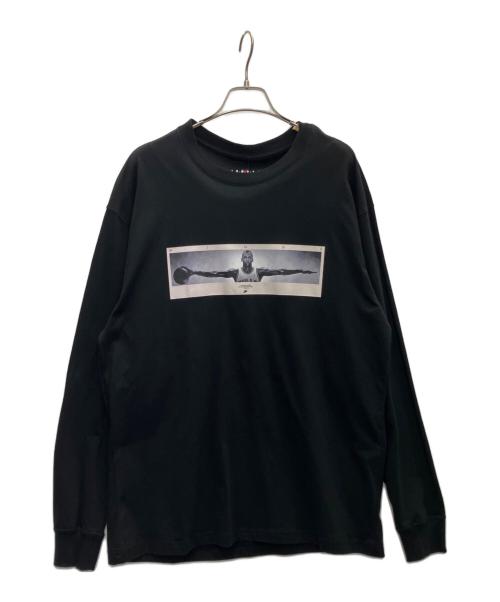 NIKE（ナイキ）NIKE (ナイキ) 長袖カットソー ブラック サイズ:Lの古着・服飾アイテム