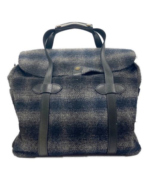 WOOLRICH（ウールリッチ）WOOLRICH (ウールリッチ) J.PRESS (ジェイプレス) バッグ グレー×ネイビーの古着・服飾アイテム