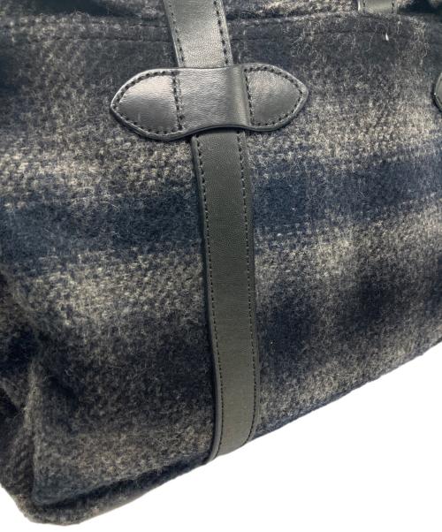 WOOLRICH（ウールリッチ）WOOLRICH (ウールリッチ) J.PRESS (ジェイプレス) バッグ グレー×ネイビーの古着・服飾アイテム