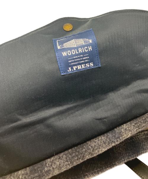 WOOLRICH（ウールリッチ）WOOLRICH (ウールリッチ) J.PRESS (ジェイプレス) バッグ グレー×ネイビーの古着・服飾アイテム