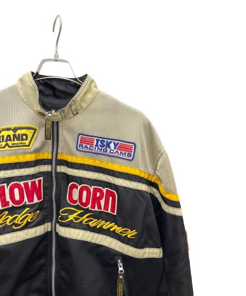 BRP（ビーアールピー）BRP (ビーアールピー) レーシングジャケット レッド サイズ:Lの古着・服飾アイテム