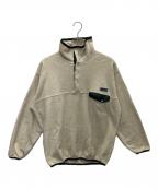 Patagoniaパタゴニア）の古着「シンチラスナップT」｜グリーン×ベージュ