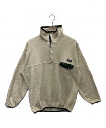 Patagonia（パタゴニア）の古着「シンチラスナップT」｜グリーン×ベージュ