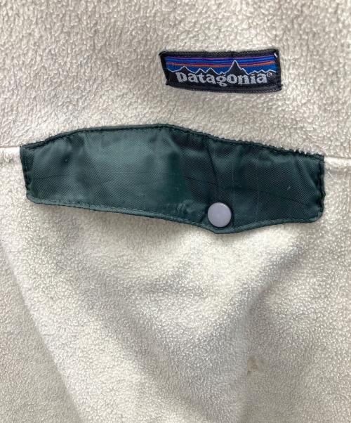 Patagonia（パタゴニア）Patagonia (パタゴニア) シンチラスナップT グリーン×ベージュ サイズ:Lの古着・服飾アイテム