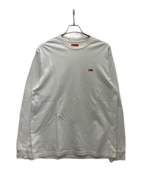 SUPREME（シュプリーム）Supreme (シュプリーム) 長袖カットソー ホワイト サイズ:Mの古着・服飾アイテム