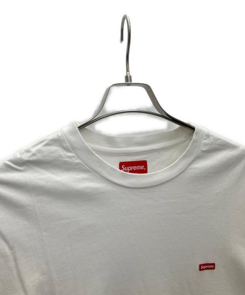 SUPREME（シュプリーム）Supreme (シュプリーム) 長袖カットソー ホワイト サイズ:Mの古着・服飾アイテム