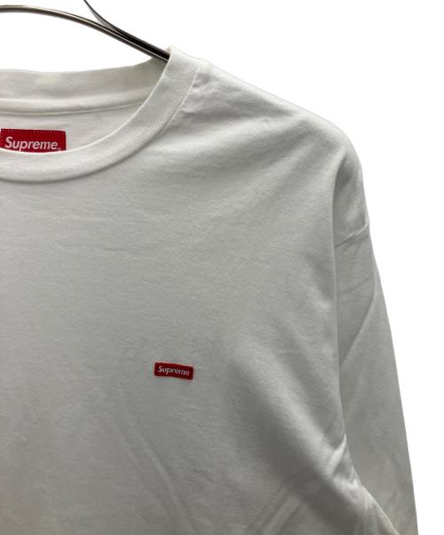SUPREME（シュプリーム）Supreme (シュプリーム) 長袖カットソー ホワイト サイズ:Mの古着・服飾アイテム