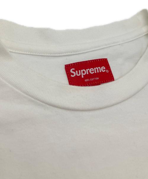 SUPREME（シュプリーム）Supreme (シュプリーム) 長袖カットソー ホワイト サイズ:Mの古着・服飾アイテム