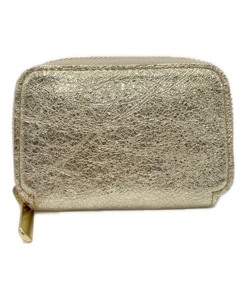 NADAYA（ナダヤ）NADAYA (ナダヤ) 2つ折り財布 ゴールドの古着・服飾アイテム