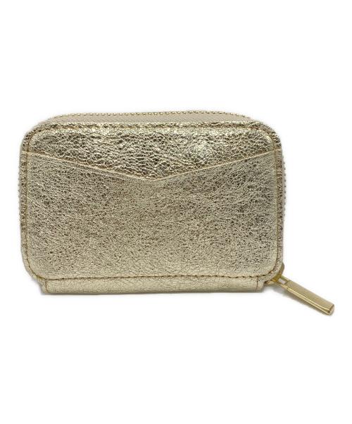 NADAYA（ナダヤ）NADAYA (ナダヤ) 2つ折り財布 ゴールドの古着・服飾アイテム