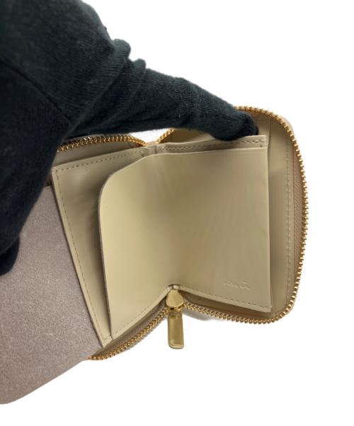 NADAYA（ナダヤ）NADAYA (ナダヤ) 2つ折り財布 ゴールドの古着・服飾アイテム