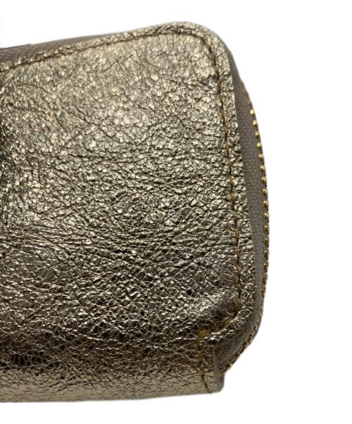 NADAYA（ナダヤ）NADAYA (ナダヤ) 2つ折り財布 ゴールドの古着・服飾アイテム