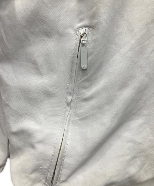 adidas（アディダス）adidas (アディダス) ナイロンジャケット ライトグレー サイズ:XXLの古着・服飾アイテム