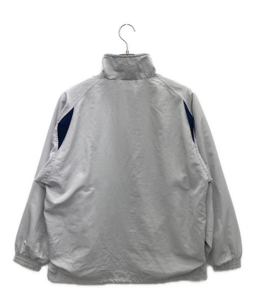 adidas（アディダス）adidas (アディダス) ナイロンジャケット ライトグレー サイズ:XXLの古着・服飾アイテム