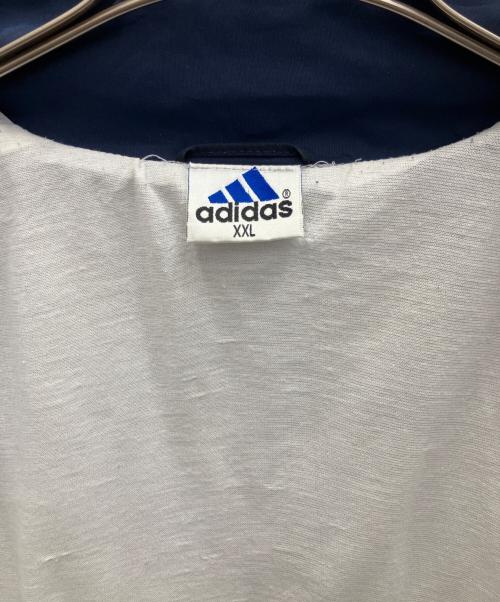 adidas（アディダス）adidas (アディダス) ナイロンジャケット ライトグレー サイズ:XXLの古着・服飾アイテム