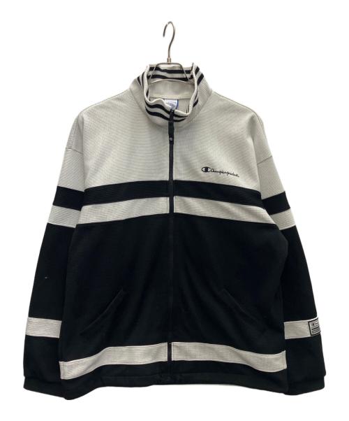 Champion（チャンピオン）Champion (チャンピオン) ニットジャケット グレー×ブラック サイズ:SIZE0の古着・服飾アイテム