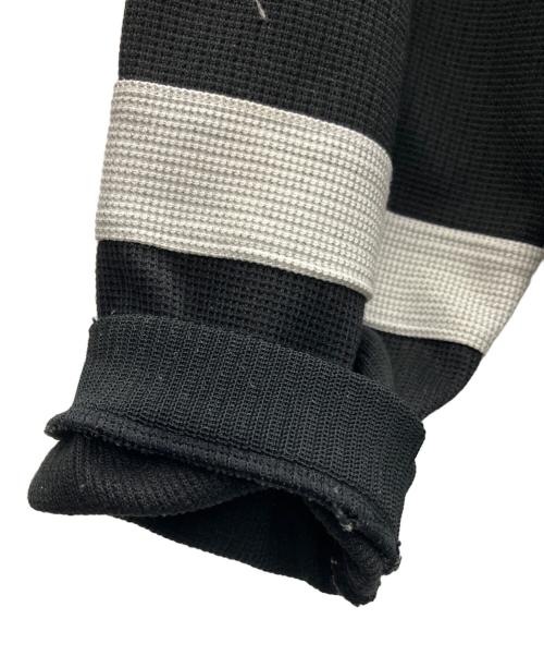 Champion（チャンピオン）Champion (チャンピオン) ニットジャケット グレー×ブラック サイズ:SIZE0の古着・服飾アイテム