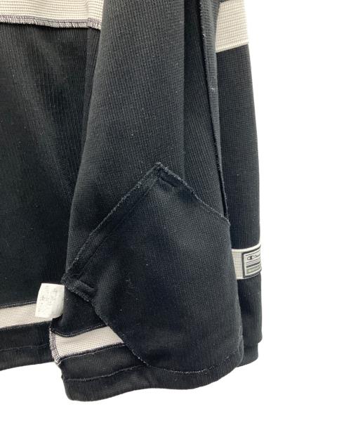 Champion（チャンピオン）Champion (チャンピオン) ニットジャケット グレー×ブラック サイズ:SIZE0の古着・服飾アイテム