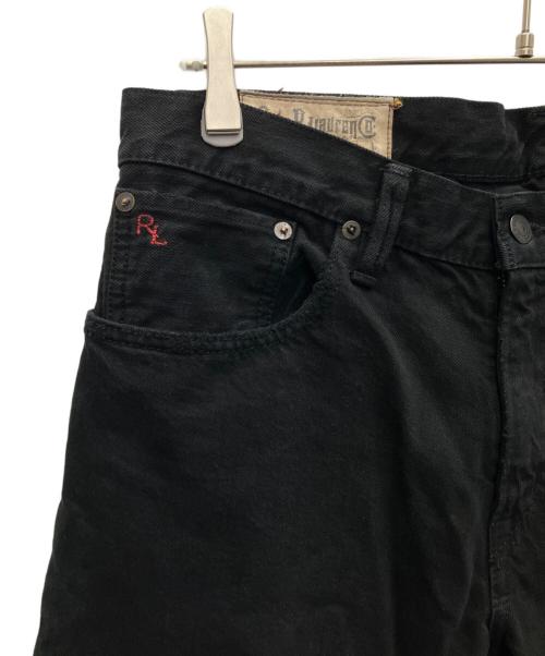 POLO RALPH LAUREN（ポロ・ラルフローレン）POLO RALPH LAUREN (ポロ・ラルフローレン) デニムパンツ ブラック サイズ:SIZE W32×L32の古着・服飾アイテム