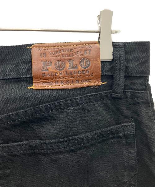 POLO RALPH LAUREN（ポロ・ラルフローレン）POLO RALPH LAUREN (ポロ・ラルフローレン) デニムパンツ ブラック サイズ:SIZE W32×L32の古着・服飾アイテム