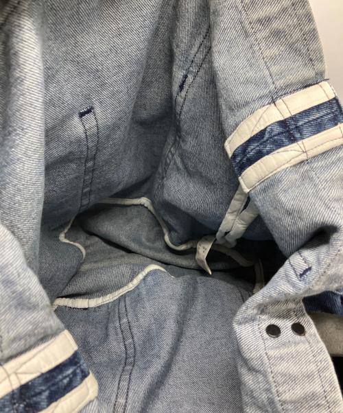 YOHJI YAMAMOTO（ヨウジヤマモト）YOHJI YAMAMOTO (ヨウジヤマモト) 2WAYバッグ インディゴの古着・服飾アイテム