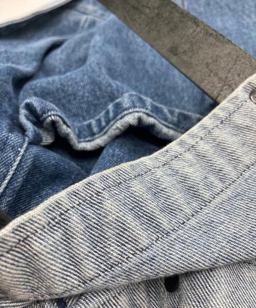 YOHJI YAMAMOTO（ヨウジヤマモト）YOHJI YAMAMOTO (ヨウジヤマモト) 2WAYバッグ インディゴの古着・服飾アイテム