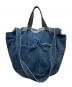 YOHJI YAMAMOTO (ヨウジヤマモト) 2WAYバッグ インディゴ：12000円