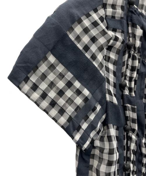 Chika Kisada（チカ キサダ）Chika Kisada (チカ キサダ) 半袖ブラウス ブラック サイズ:SIZE1の古着・服飾アイテム