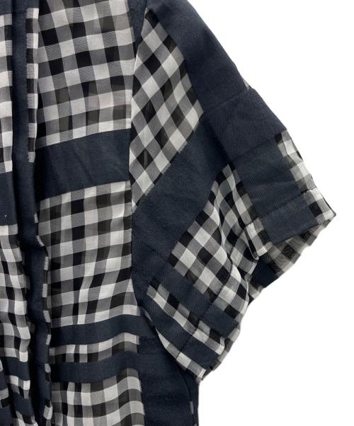 Chika Kisada（チカ キサダ）Chika Kisada (チカ キサダ) 半袖ブラウス ブラック サイズ:SIZE1の古着・服飾アイテム