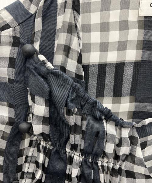 Chika Kisada（チカ キサダ）Chika Kisada (チカ キサダ) 半袖ブラウス ブラック サイズ:SIZE1の古着・服飾アイテム