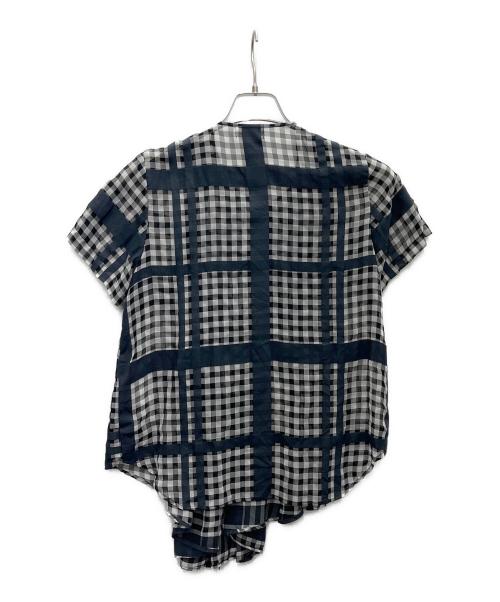 Chika Kisada（チカ キサダ）Chika Kisada (チカ キサダ) 半袖ブラウス ブラック サイズ:SIZE1の古着・服飾アイテム