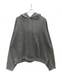 Acne studios（アクネ ストゥディオズ）の古着「プルオーバーパーカー」｜ライトグレー