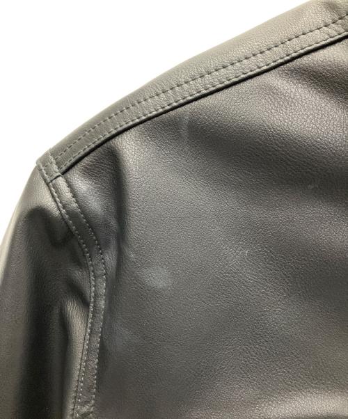 LEVI'S（リーバイス）LEVI'S (リーバイス) レザージャケット ブラック サイズ:Mの古着・服飾アイテム