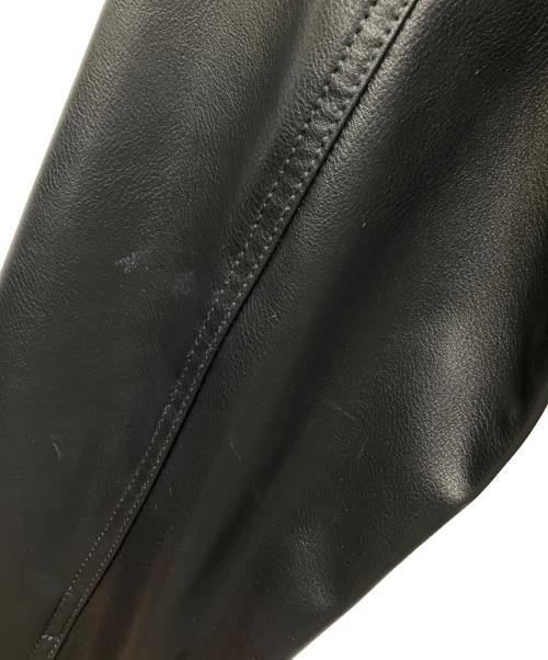 LEVI'S（リーバイス）LEVI'S (リーバイス) レザージャケット ブラック サイズ:Mの古着・服飾アイテム