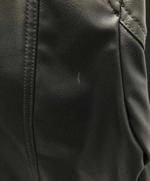 LEVI'S（リーバイス）LEVI'S (リーバイス) レザージャケット ブラック サイズ:Mの古着・服飾アイテム