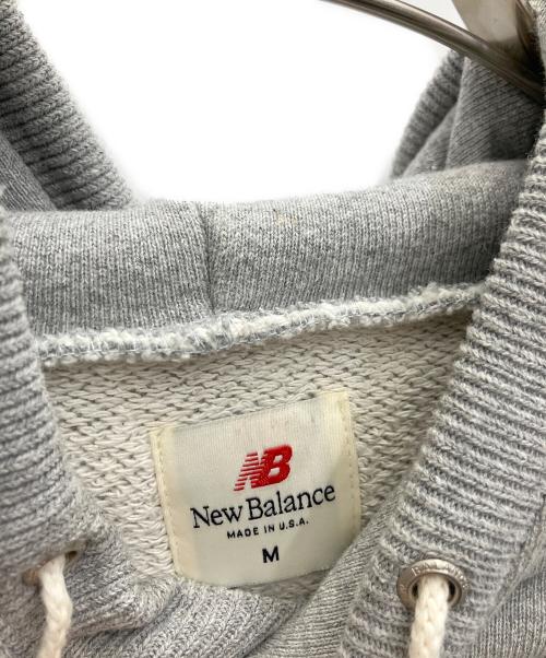 NEW BALANCE（ニューバランス）NEW BALANCE (ニューバランス) パーカー グレー サイズ:Mの古着・服飾アイテム