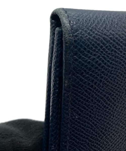 BVLGARI（ブルガリ）BVLGARI (ブルガリ) 長財布 ネイビーの古着・服飾アイテム